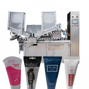 aluminium tube filling and sealing machine